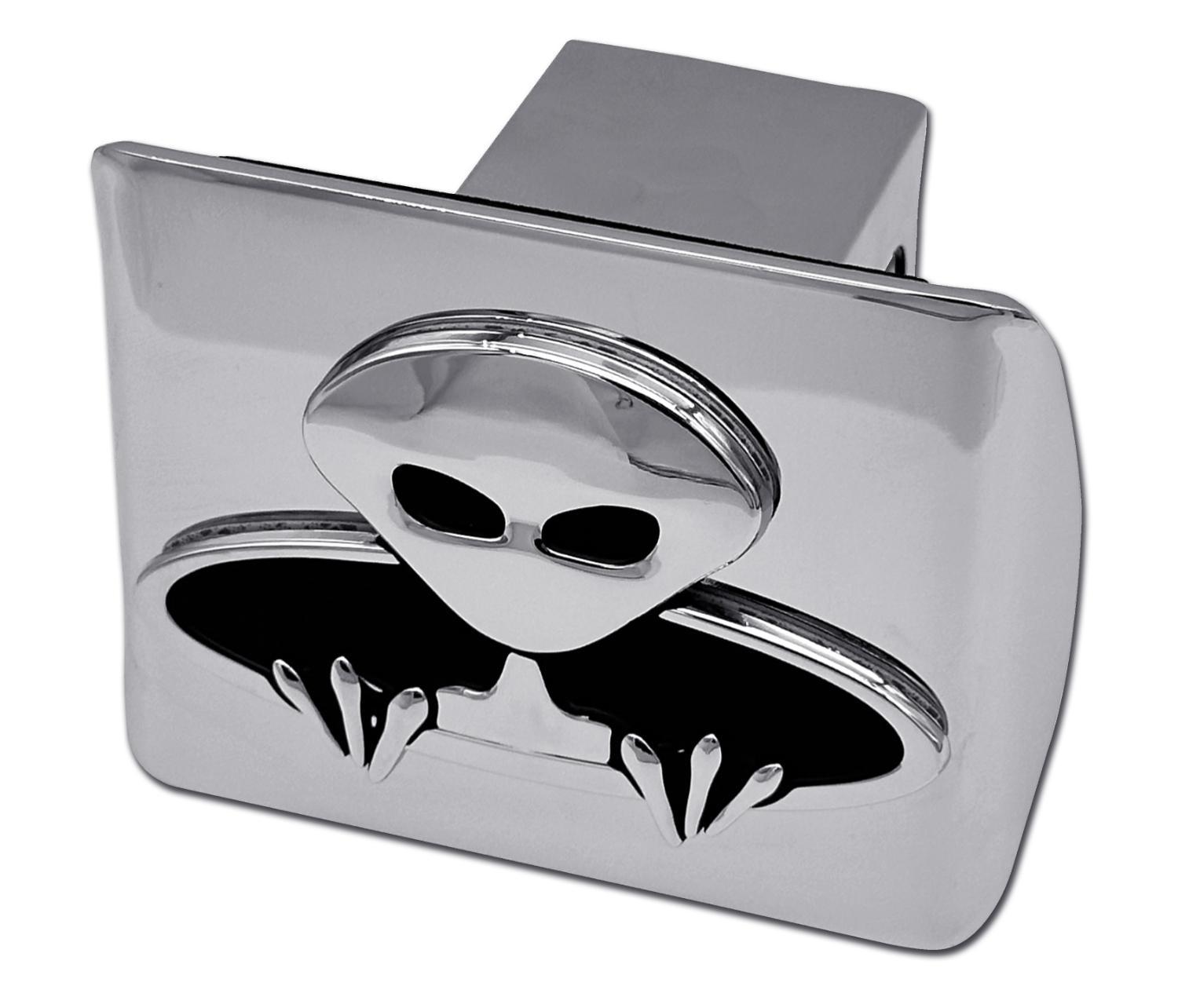 Ram 3D Chrome Logo Trailer Hitch Plug Cover – Class 3, 2" Receiver, Stainless Steel, Official Licensed
