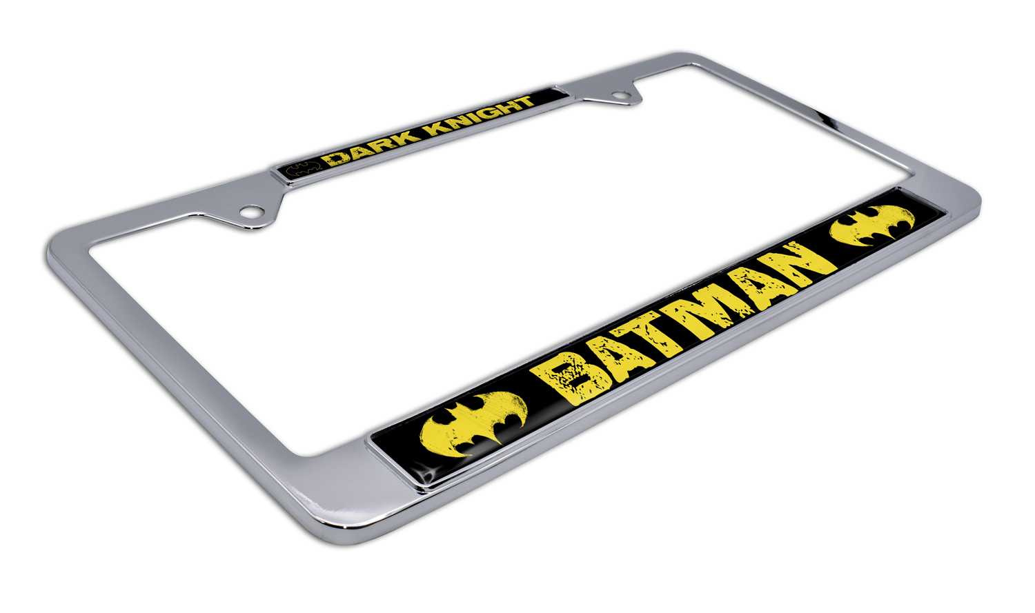 Batman Dark Knight Chrome License Plate Frame | Elektroplate