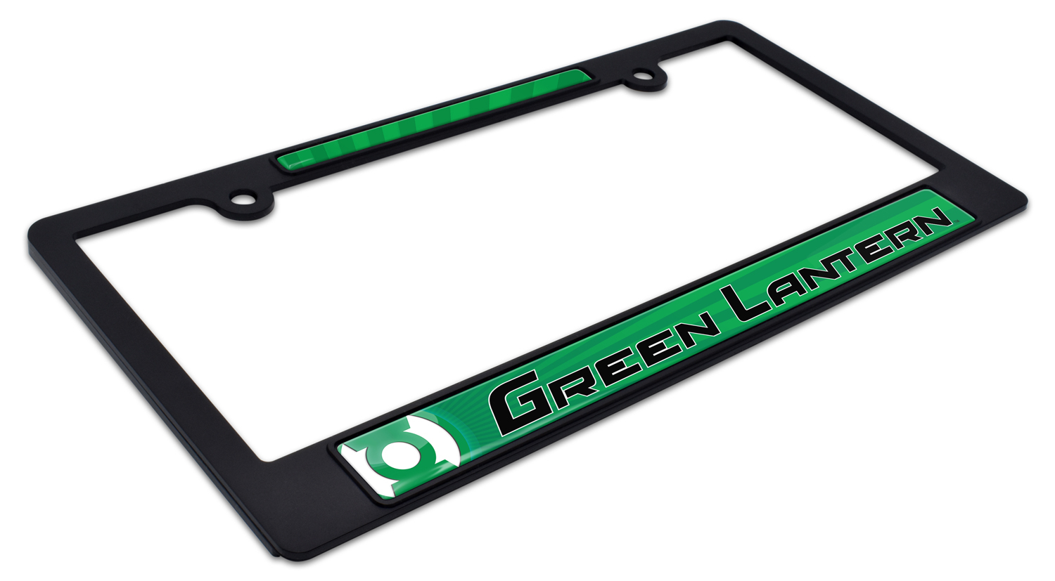 Open Version Elektroplate Green Lantern DC Comics Metal License Plate Frame