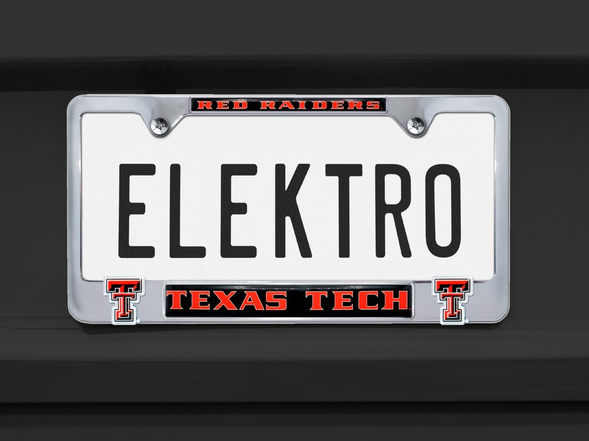 Texas Tech Red Raiders License Plate Frame