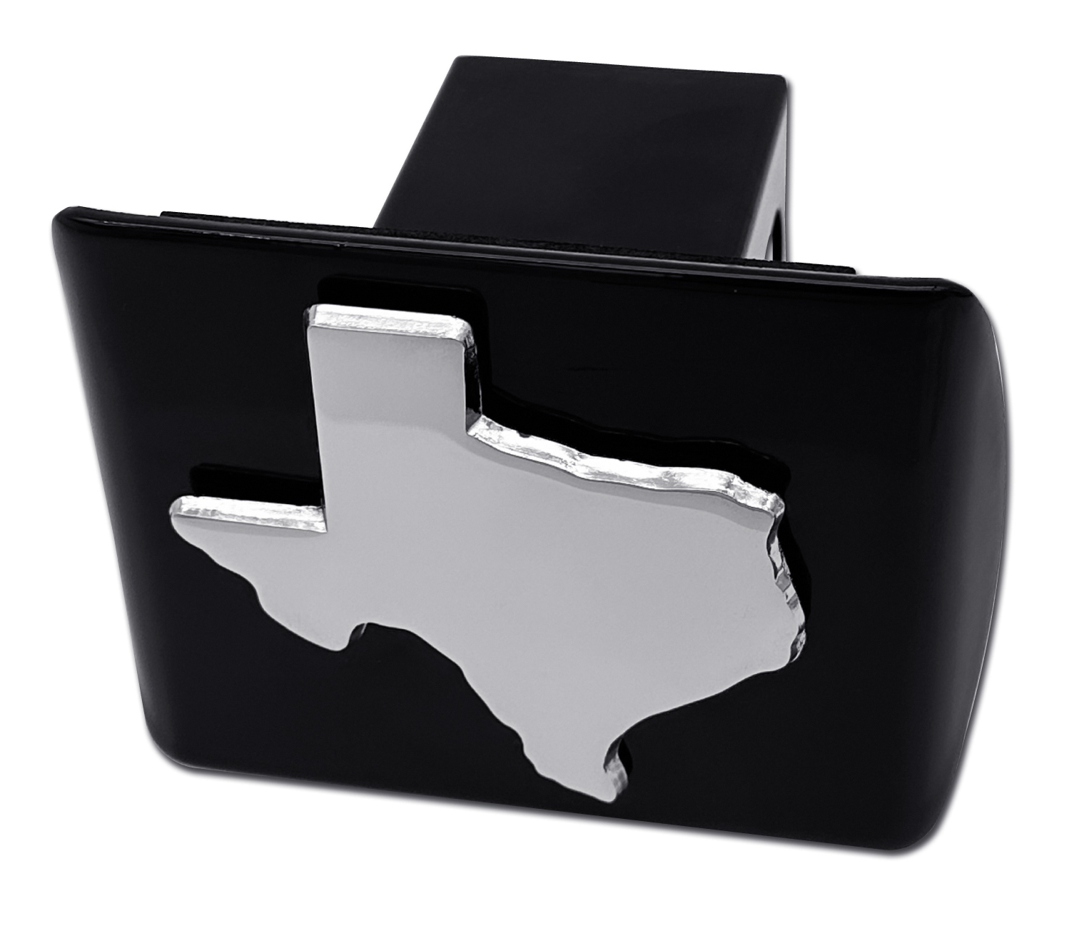 thumbnail interactive-video image 1 of Texas State Flag Hitch Cover - Fits 2.5 Inch Receivers, Black Steel Construction 1 of 9