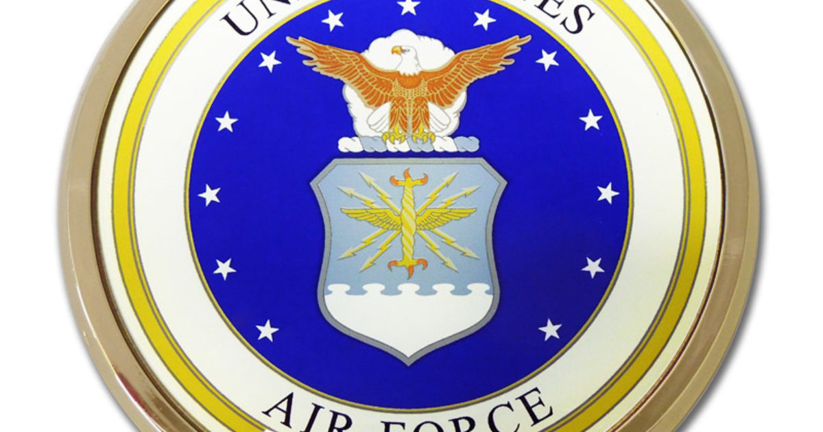 Air Force Seal Emblem | Elektroplate
