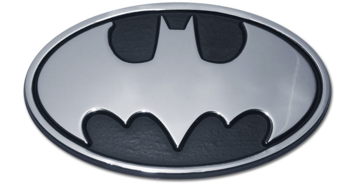 Batman Chrome Emblem | Elektroplate