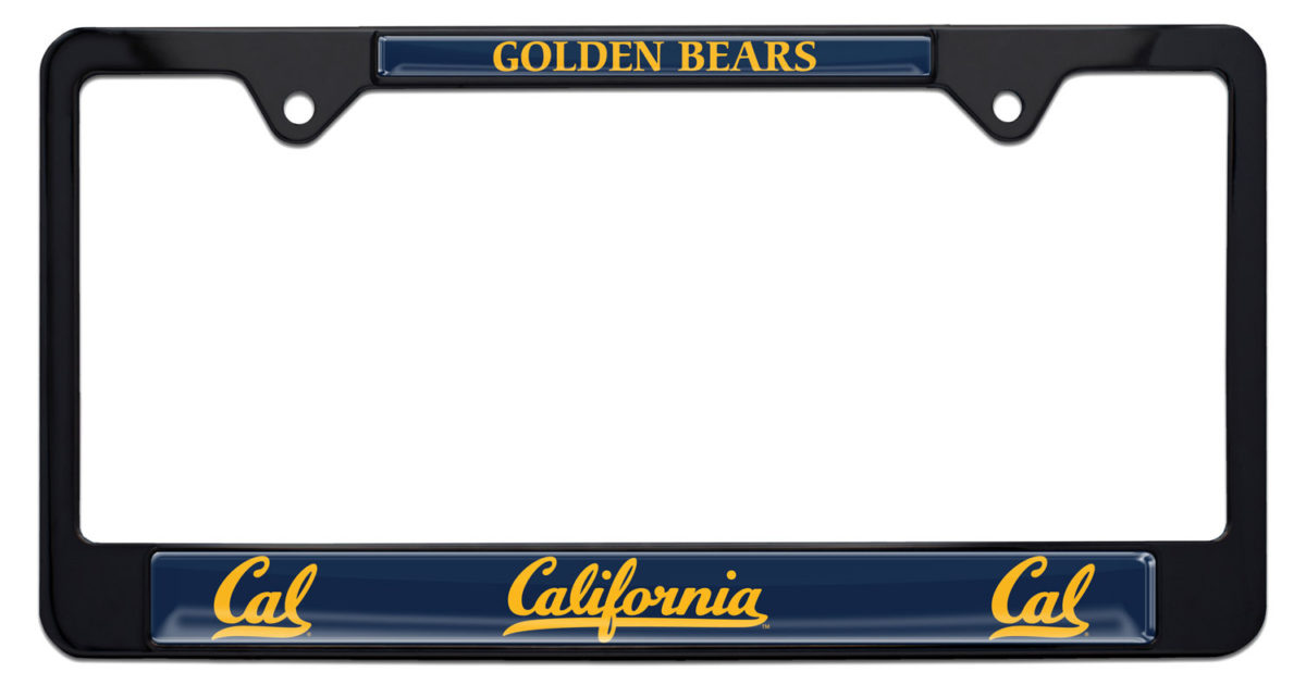 University of California Berkeley Golden Bears Black… Elektroplate