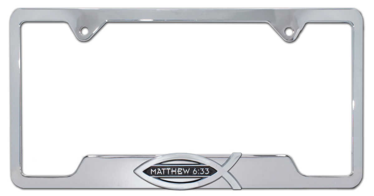 3D Jaguar Stainless Steel License Plate Frame – Chrome Finish, Rust-Free