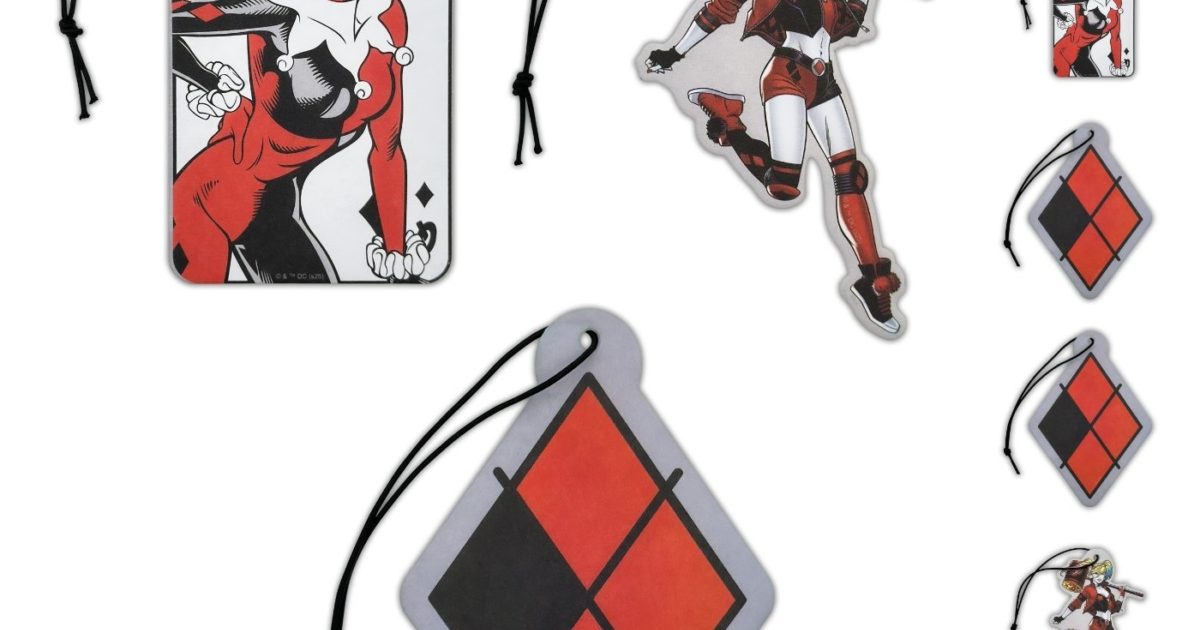 Harley Quinn Air Fresheners 6-Pack | Elektroplate