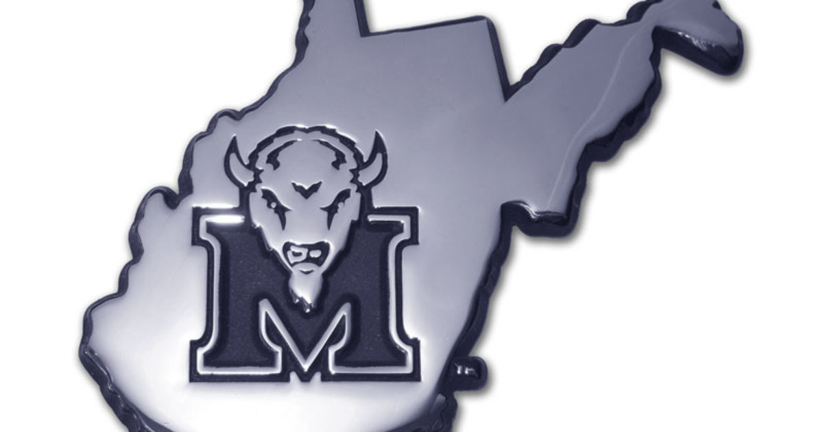 West Texas A&M Buffalo Metal Car Emblem - New Handmade Auto Badge