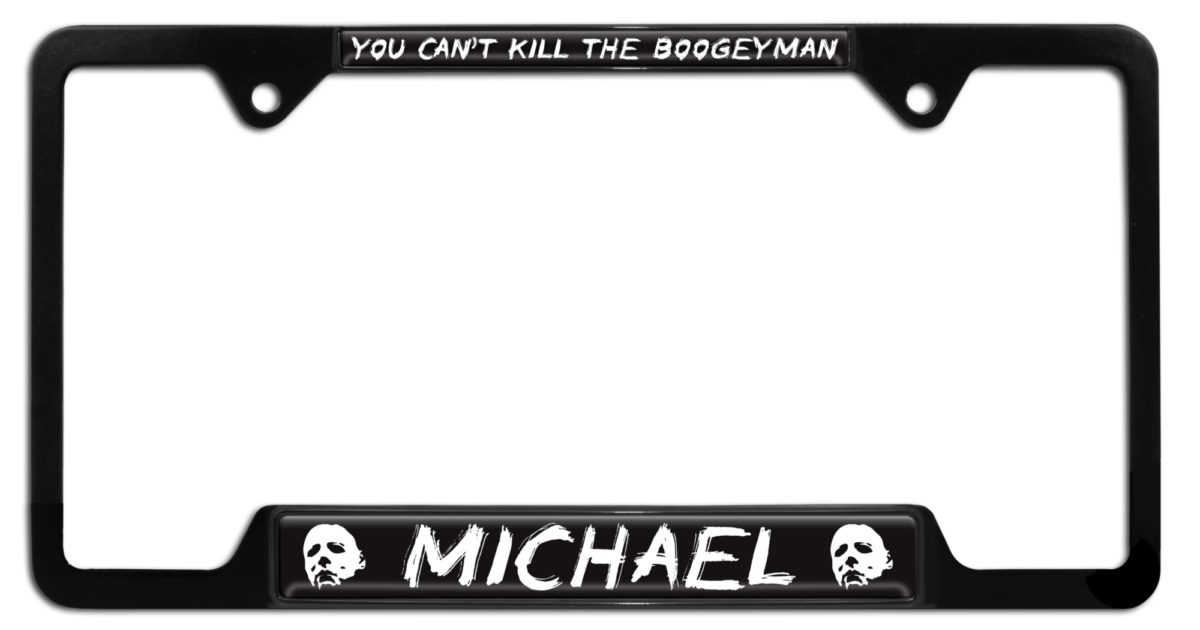 ロイヤルコペンハーゲン　プレート　Plate request from USA Michael Boogeyman Open License Plate Frame | Elektroplate