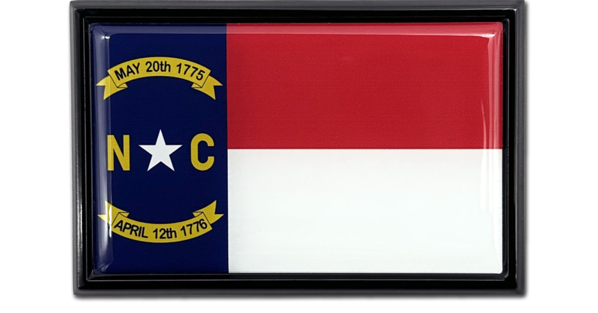 North Carolina 2x3 Feet Nylon State Flag Made In USA - Foto 5