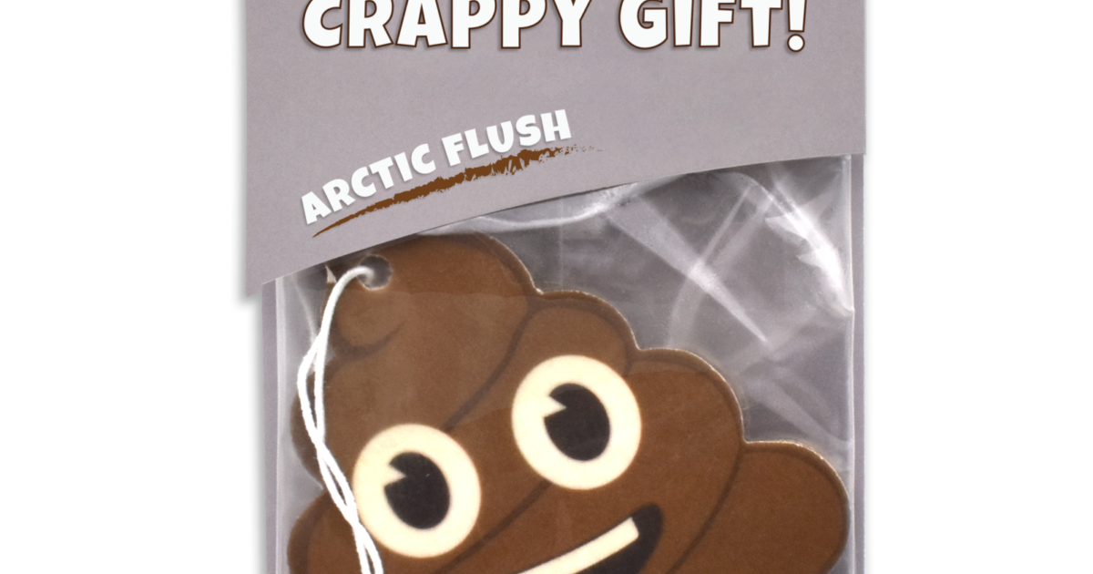 Arctic Flush Poop Emoji Air Freshener 6 Pack Elektroplate
