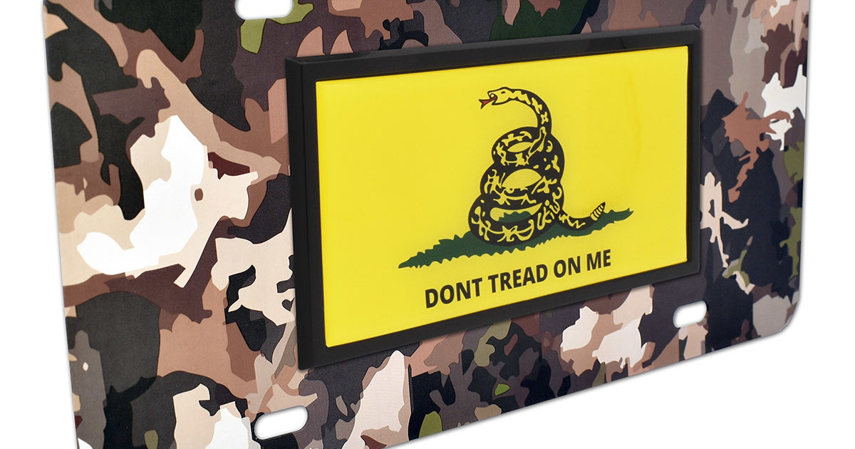 Flag Patch- Don’t Tread On Me-Woodland Digital - each