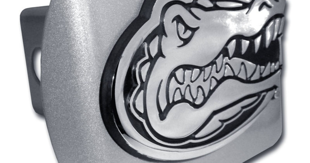 University of Florida Brushed Hitch Cover