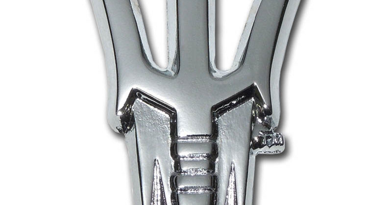 Arizona State Pitch Fork Chrome Emblem | Elektroplate