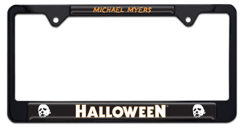 Halloween Michael Myers License Plate Frame | Elektroplate