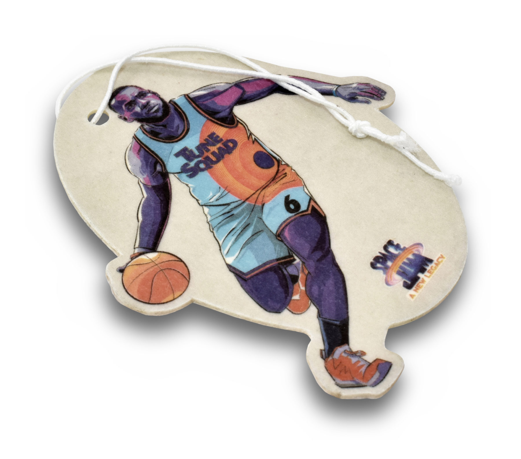 Lebron James NBA Lakers Purple Jersey Car Air Freshener 