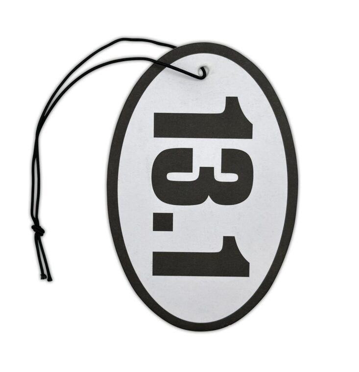 13.1 Half Marathon Air Freshener 6-Pack