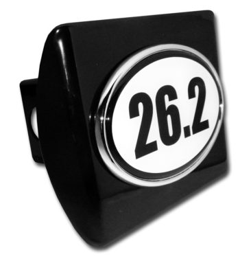26.2 Marathon Emblem on Black Hitch Cover image