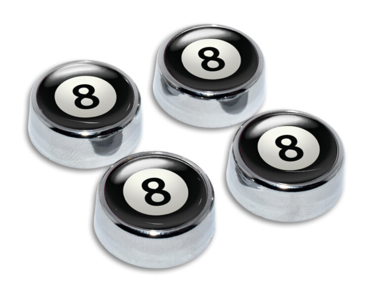 Magic 8 Ball License Plate Frame Screws image