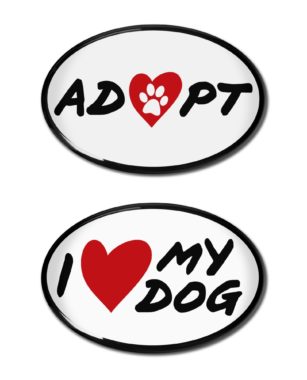 Adopt-A-Pet 3D Decal 2-Pack