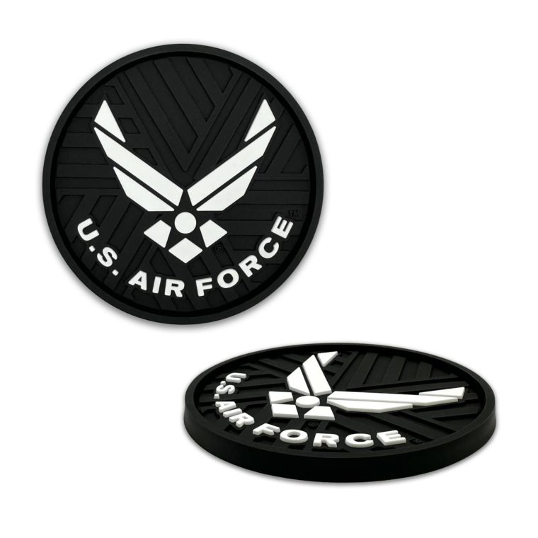 Air Force Silicone Car Coasters