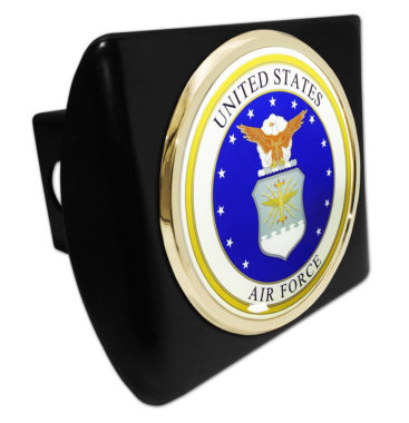 Air Force Seal Black Hitch Cover image