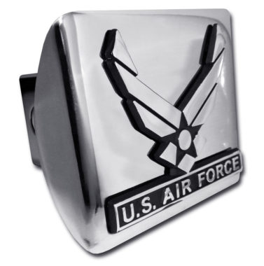 Air Force Wings Chrome Hitch Cover