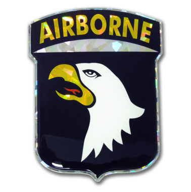 Army Airborne 3D Reflective Decal