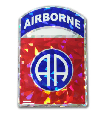 Army Airborne 3D Reflective Decal