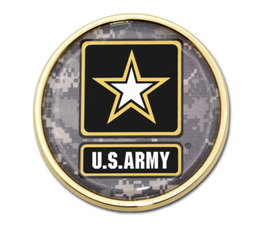 Army Camo Gold Emblem