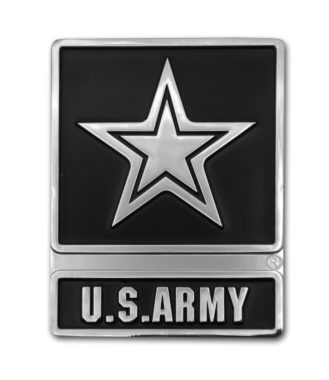 Army Chrome Emblem