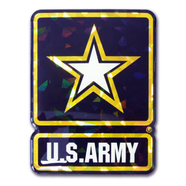 Army 3D Reflective Decal