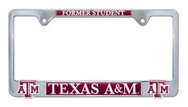 Texas A&M Alumni 3D License Plate Frame image