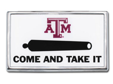 Texas A&M Cannon Chrome Emblem image