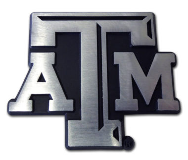 Texas A&M Matte Chrome Emblem image