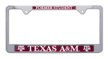 Texas A&M Alumni License Plate Frame image