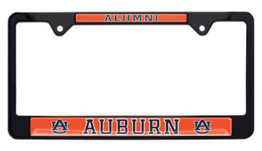 Auburn Alumni Black License Plate Frame image