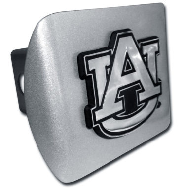 Auburn Emblem on Brushed Hitch Cover image