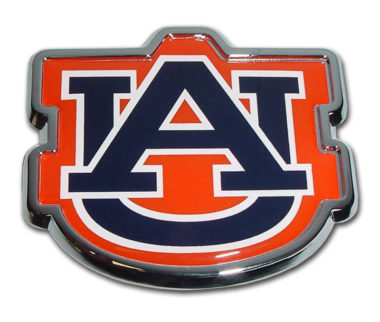 Auburn Navy Chrome Emblem image