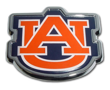 Auburn Orange Chrome Emblem image