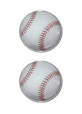 Baseball Chrome Emblem Minis