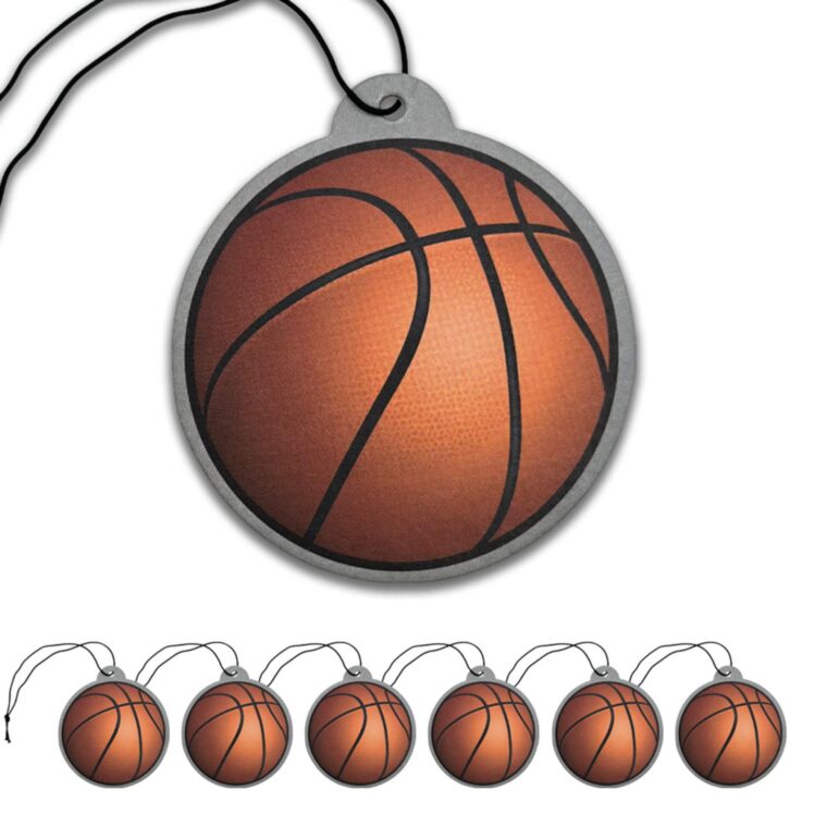 Basketball Air Freshener 6-Pack