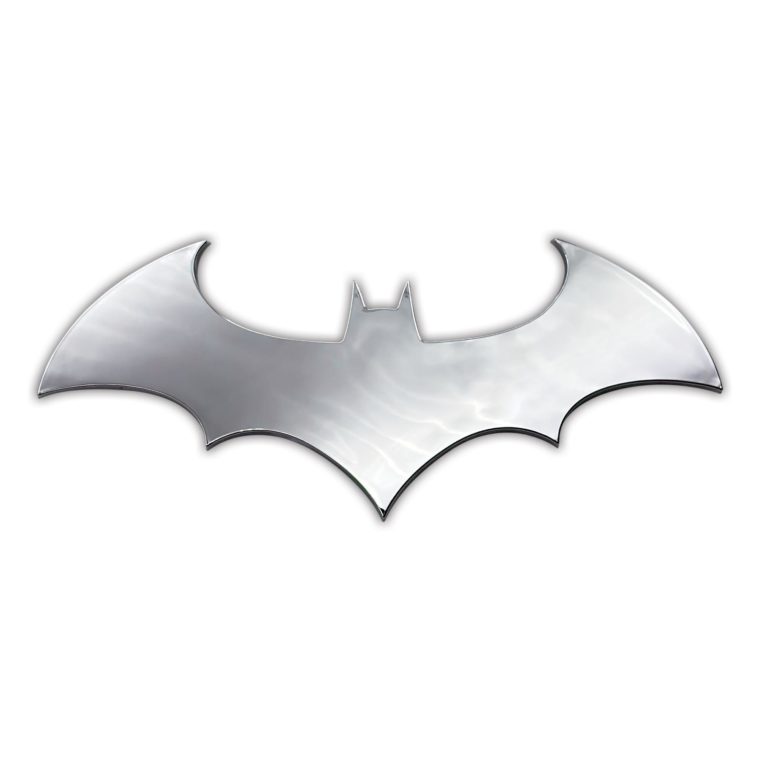 Batman Oversized Chrome 3D Emblem