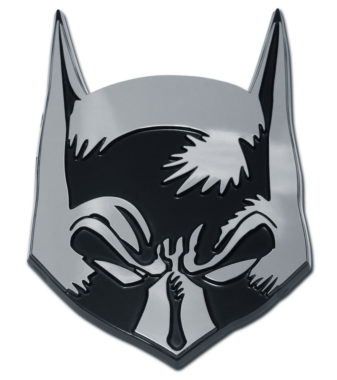 Batman Mask Chrome Emblem image