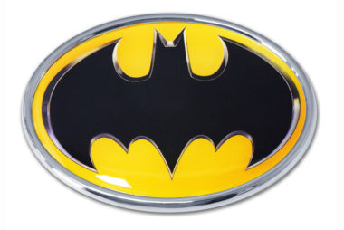 Batman Yellow Chrome Emblem image