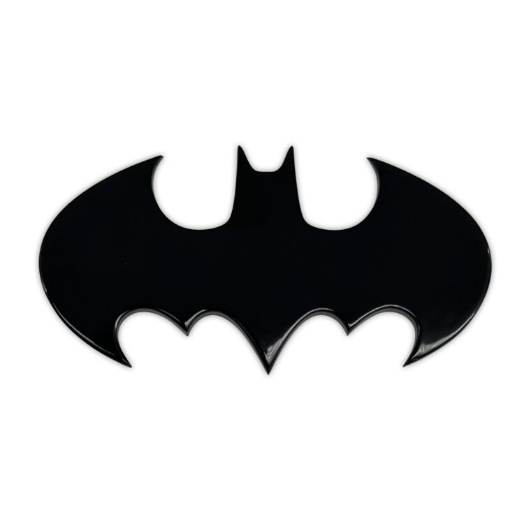 Batman Black Bat Symbol Metal Emblem