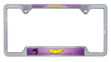 Batgirl Open License Plate Frame