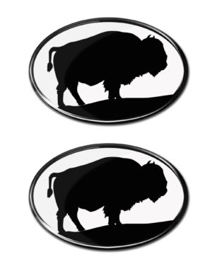 Bison 3D Decal 2-Pack