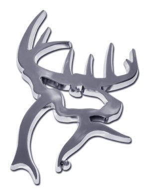 Buck Commander Chrome Deer Emblem image