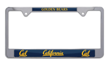 Cal Berkeley Golden Bears License Plate Frame