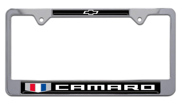 Camaro Gen 6 Chrome License Plate Frame